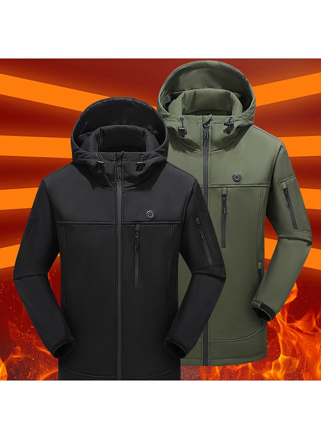 Generic Outdoor USB Heating Jackets Warming Coat Winter Flexible Electric Thermal Clothing Fishing Hiking Warm Clothes - Image 5