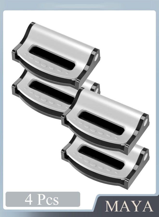 4PCS Seat Belt Adjuster for Car Universal Auto Seat Belt Clips for Adults Kids Comfort Car Shoulder Neck Protector Strap Positioner Seatbelt Locator Retainer Locking Clips for Car SUV - Image 1