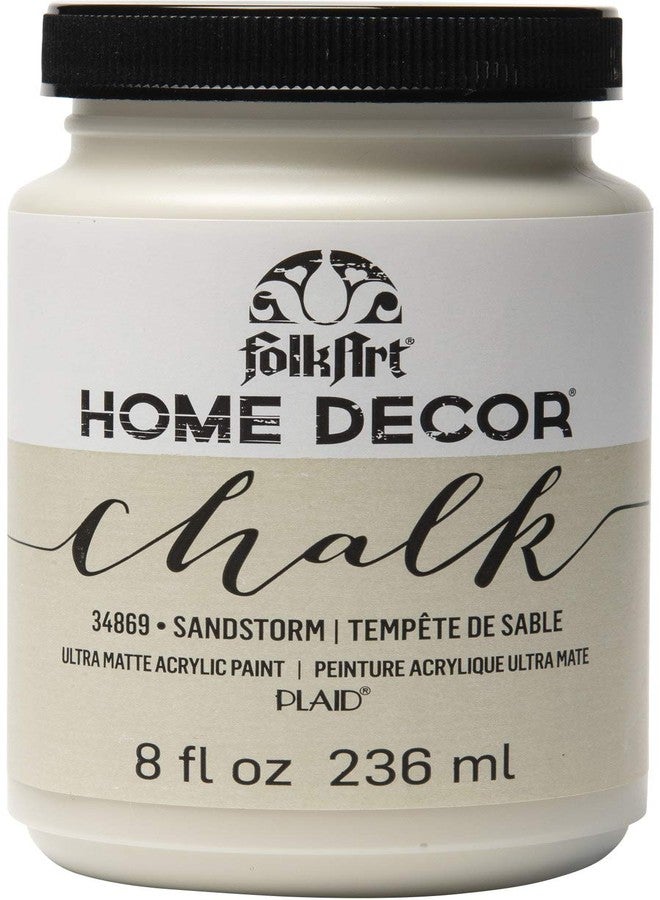 FolkArt Home Décor Chalk Finish Acrylic Paint, 8oz, 8 ounce, Sandstorm - Image 1