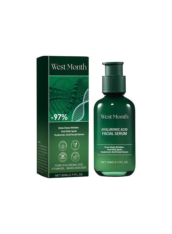 القمر الغربي سيروم ترطيب الوجه، سيروم ترطيب الوجه المرطب والمنعش واللطيف للعناية بالبشرة - Image 1