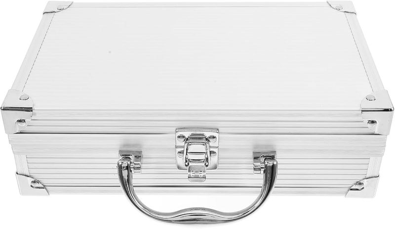 Zerodeko Portable Aluminum Alloy Tool Box Handheld Small Capacity Storage Case with Handle for Travel and Tool Organizers - Image 1