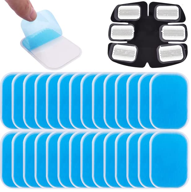 Agam Abs Trainer Replacement Gel Sheet for EMS AB Trainer Replacement Gel Pads for All Abdominal Belts Muscle Trainer (Pack of 20) - Image 1