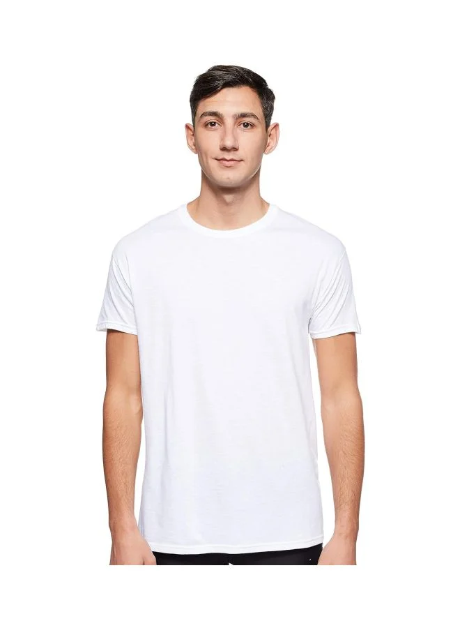 Hanes Hanes Ultimate Mens Comfort Fit Crewneck Undershirt 4 Pack