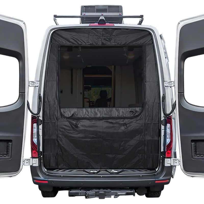 BKICKI RV Insect Screen Back Door Flyscreen for Mercedes Benz Sprinter High Roof - Image 5