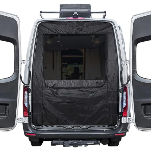 BKICKI RV Insect Screen Back Door Flyscreen for Mercedes Benz Sprinter High Roof - Image 1
