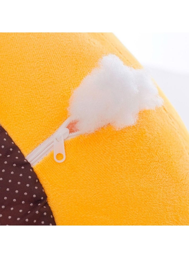 إفريثينج فور كيدز كرسي ناعم للأطفال الرضع مقعد أريكة محمول على شكل حيوان قطيفة لتعلم الجلوس لمدة 3-16 شهرًا للرضع حديثي الولادة - Image 5