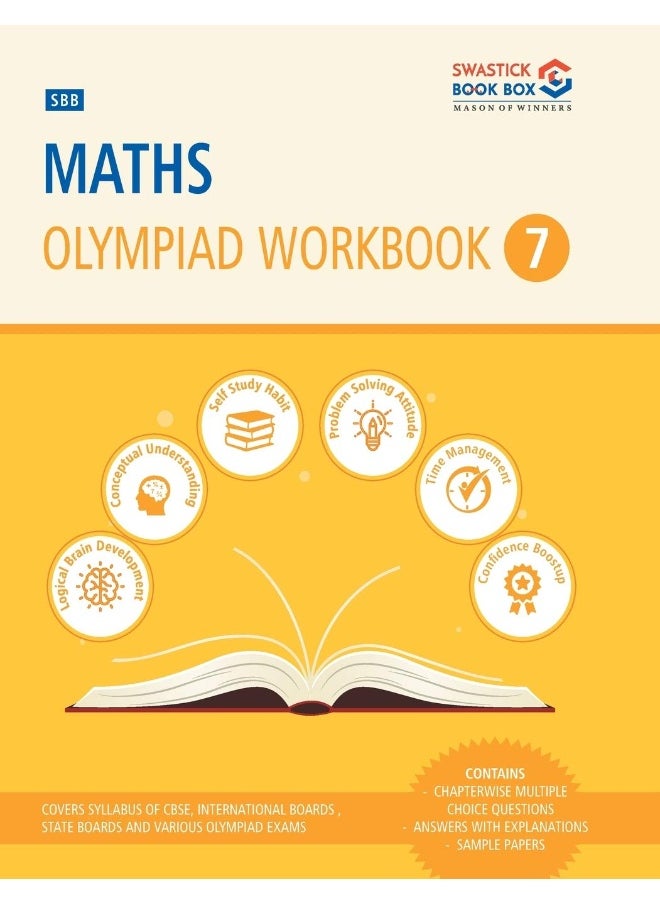 null - Swastick Book Box SBB Maths Olympiad Workbook - Class 7 - Image 1