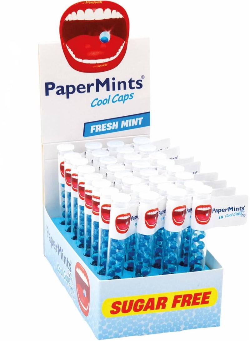 papermints 32pcs tubes of refreshing capsules