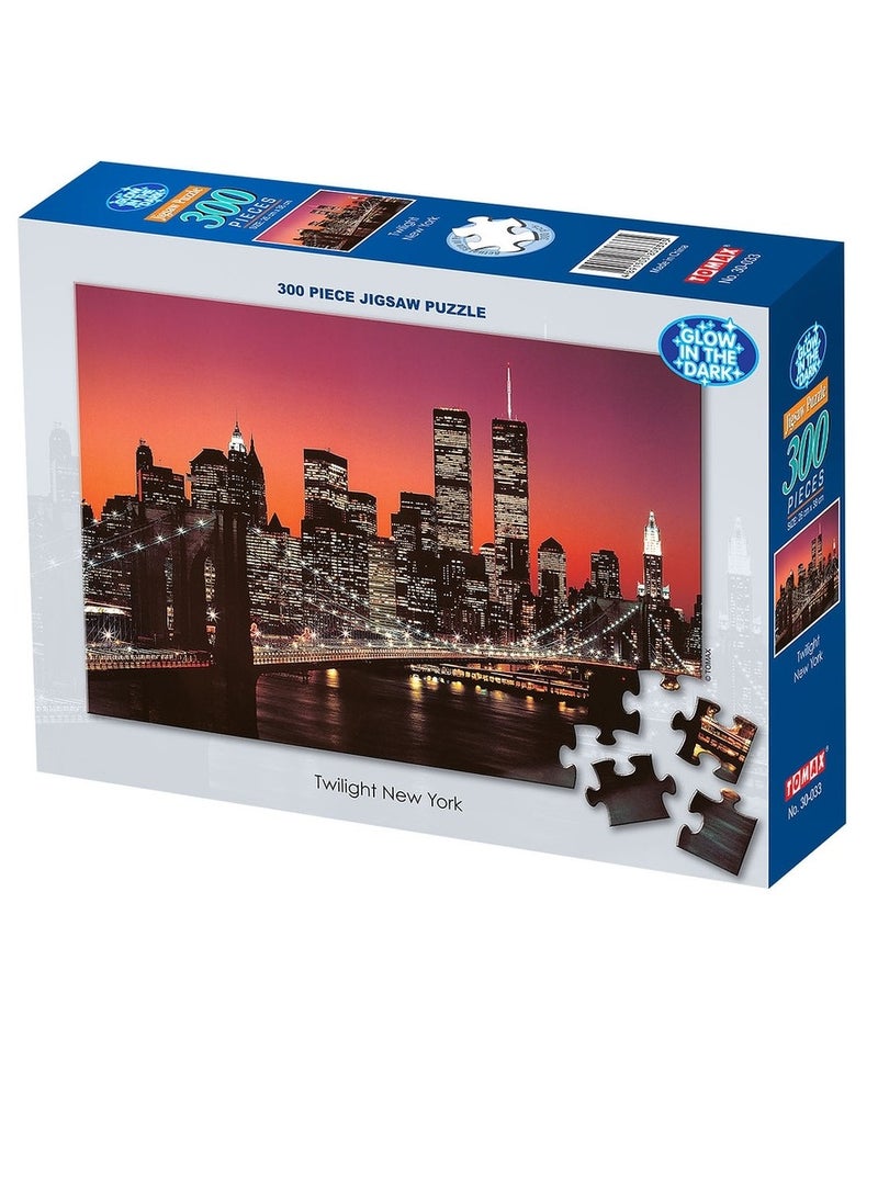 توماكس بازل تويلايت نيويورك المتوهج في الظلام 300 قطعة - 30-033 - Image 1