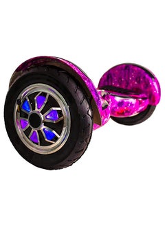 Generic Hoverboard with bluetooth 10 inch purple color  - Image 3