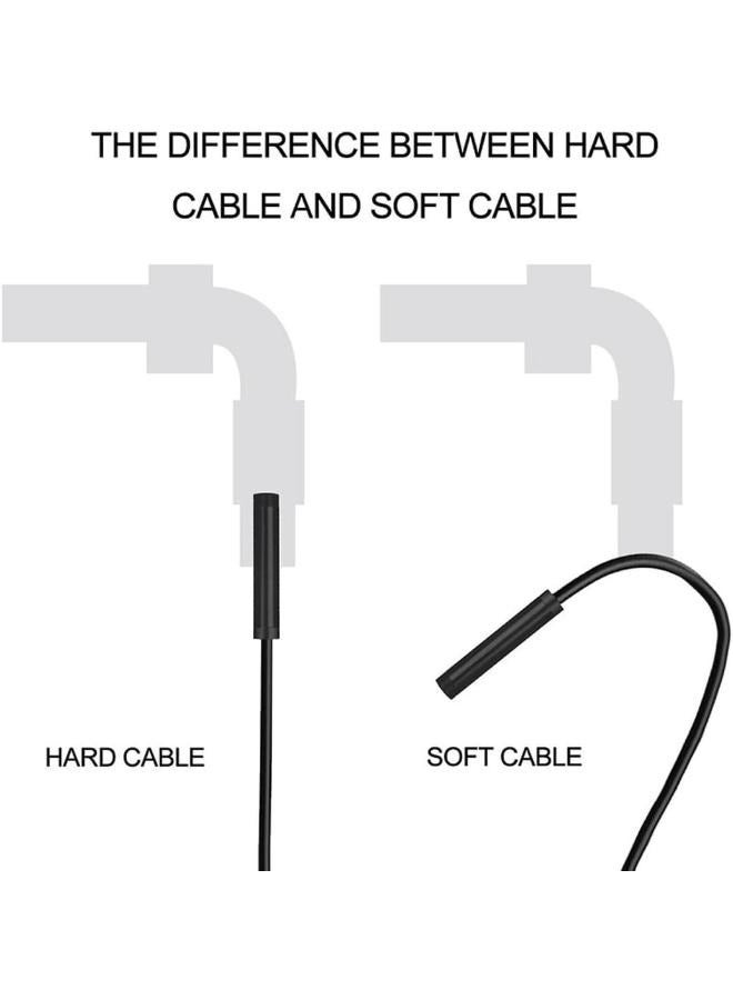 EasyLife 5.5mm Endoscope Camera boroscope Snake Flexible IP67 Waterproof Camera 3 in 1 Type c USB v Type Port and 6 led Light with 2m Length Cable - Image 3