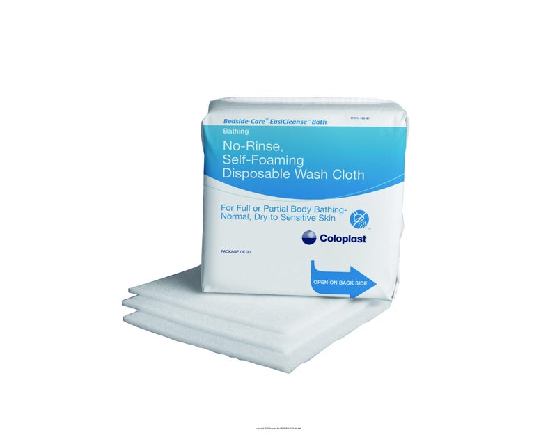 BedsideCare EasiCleanse Bath Wipe or Washcloth 7910 x 7910 7055 1 Pack 30 Wipes
