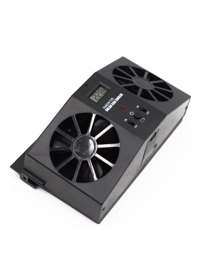 Loquat Solar Dual Fan Front and Rear Window Air Vent Cooler - Image 1