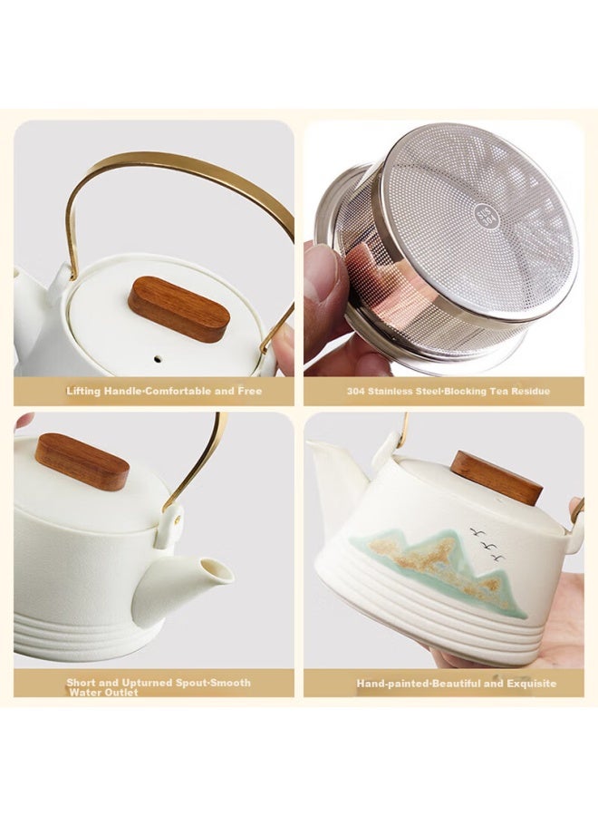 Pakchoice Forbidden City Cultural And Creative Tea Set Gift Box Set, High-end Gift For Housewarming, Mid-autumn Festival Gift For Leaders And Elders, Birthday Gift - Image 5