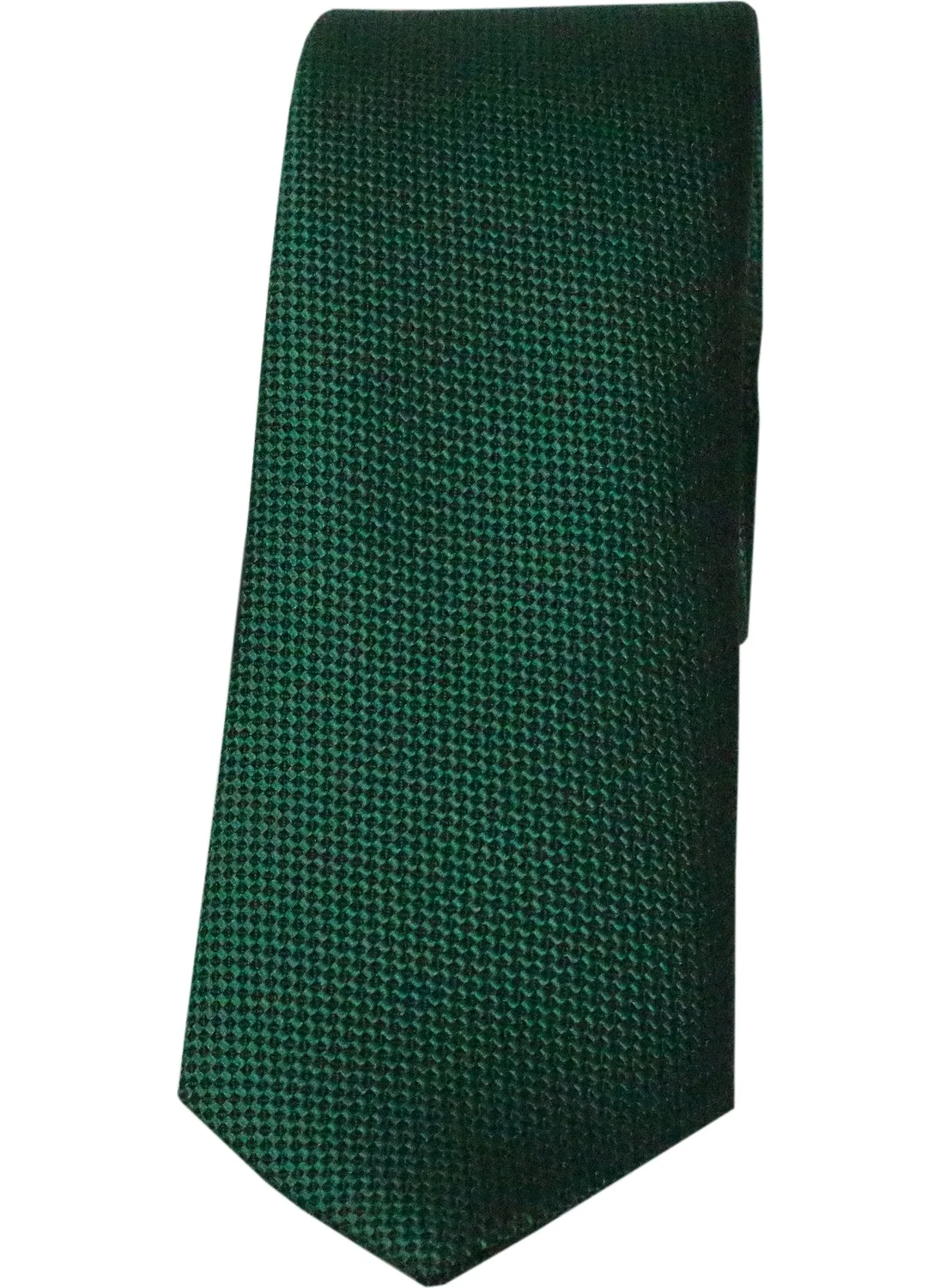 Varetta Slim Fit Eyelet Pattern Green Tie