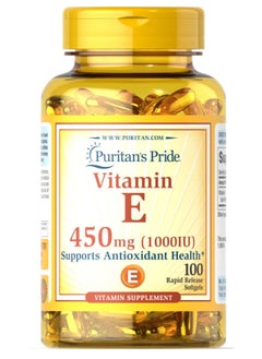 Vitamin E-1000 Iu 100 Softgels