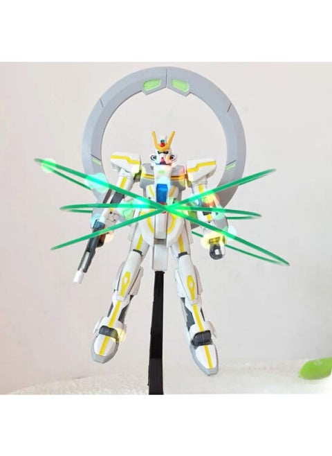 Domestic Assembly Model Hg Assault Freedom Unicorn Red Heresy 1/144 Handheld Blind Box Toy Gundam Action Figures Collectibles-Color:Star Watcher Gundam (with Aperture) Send Fluorescent Stickers