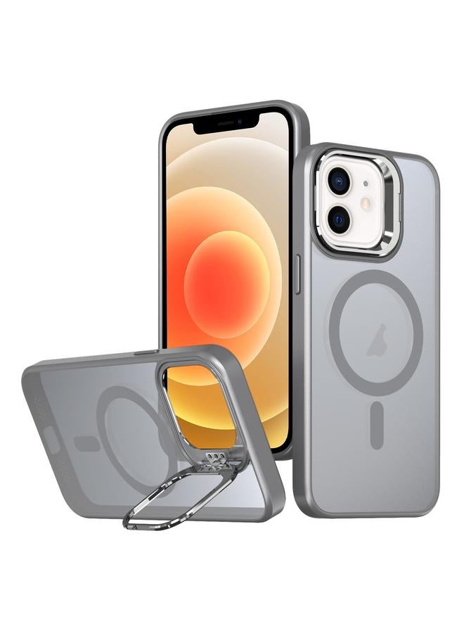 زبون جراب لهاتف iPhone 12 حامل كاميرا معدني غير مرئي مع جراب هاتف مغناطيسي MagSafe - Image 1