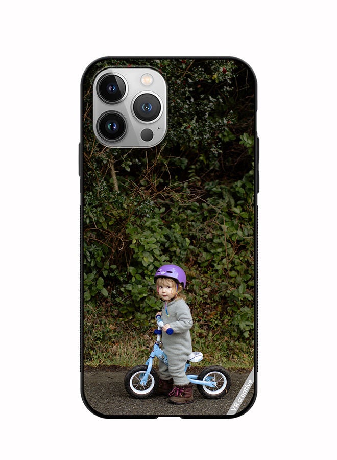 VR CREATIVE Protective Case Cover For Apple iPhone 11 Pro Max Bicycle Baby Design Multicolour - Image 1
