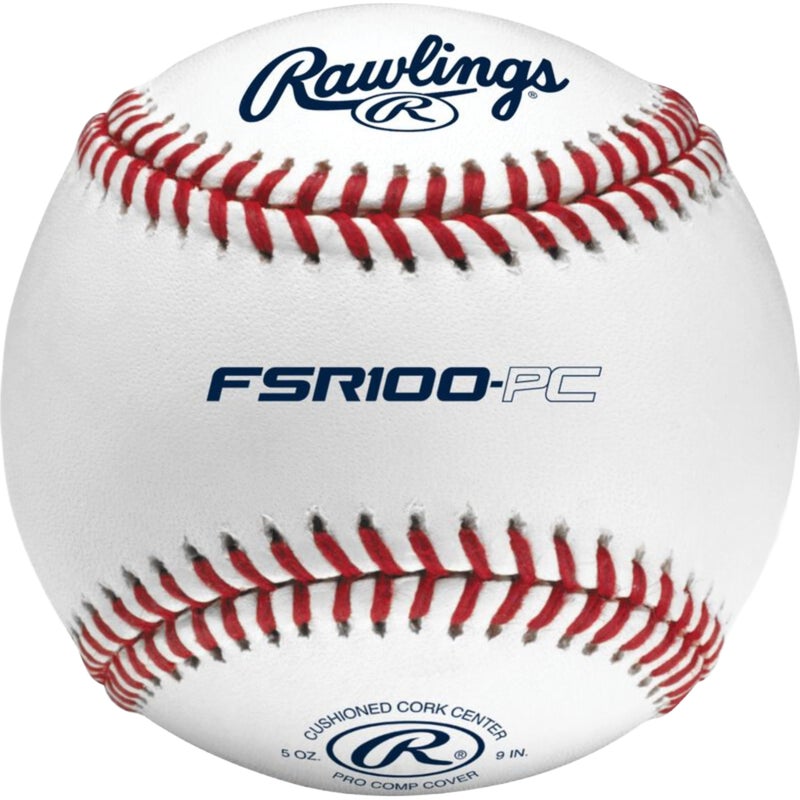 Rawlings Pro Comp Practice Baseballs Collegiate High School Travel Flat Raised Seam Options 12 Count - Image 2