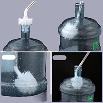 Pavan Ecommerce 20L Water Dispenser Can Cleaning Brush 360 Rotating Nylon Bristle 1 Pack  - Image 4