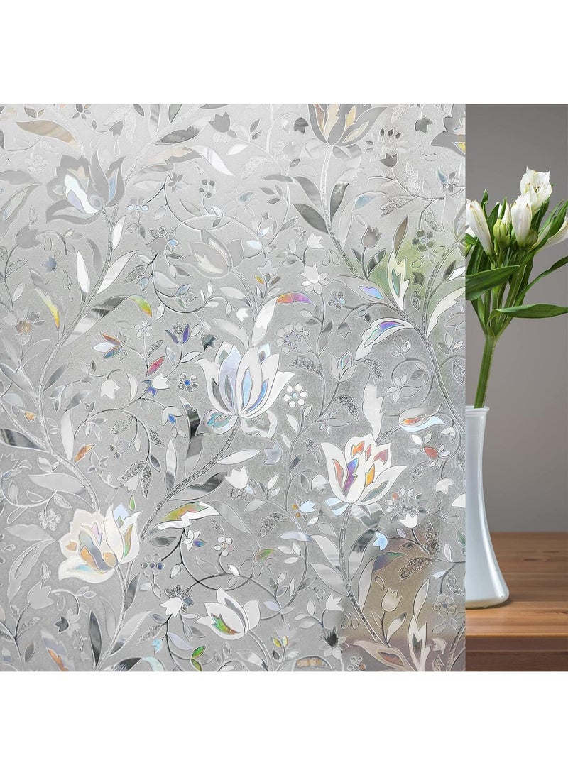 Bluejw 30cm*5M Window Glass Bathroom Kitchen Electrostatic Frosted Sticker - Image 3