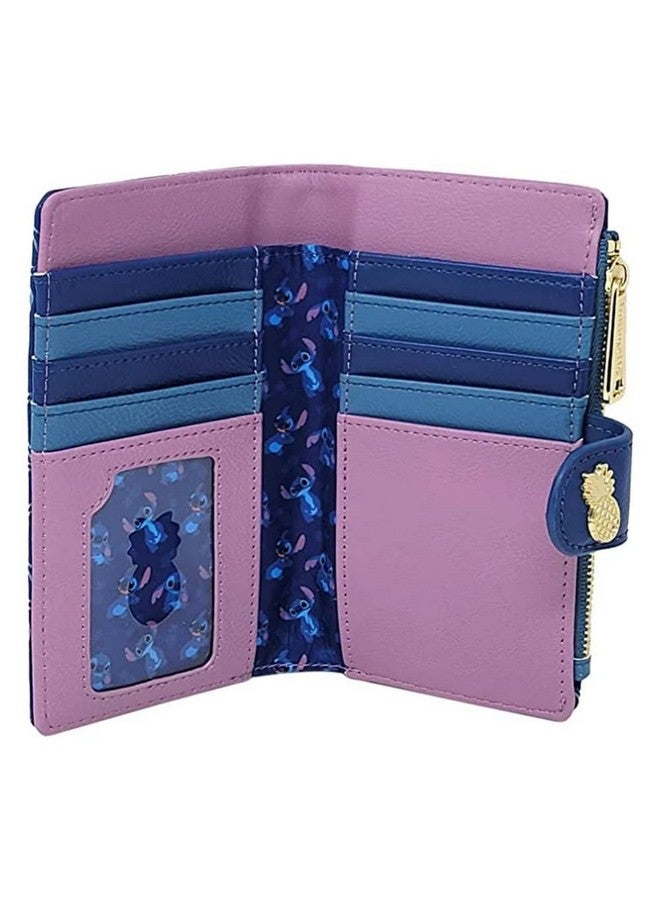 Loungefly Faux Leather Disney Stitch Wallet Snap Flap Clutch  - Image 3