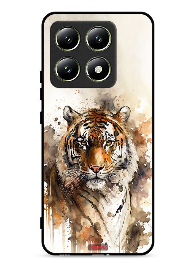 Tolwak Xiaomi 14T 5G Protective Case Cover Leopard Abstract Art - Image 1