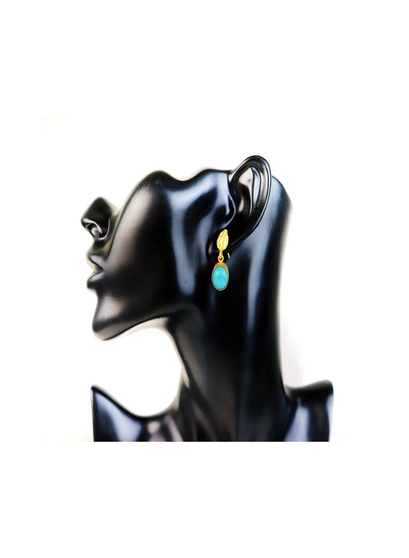 OPI Minimalist Gemstone Drop Earrings