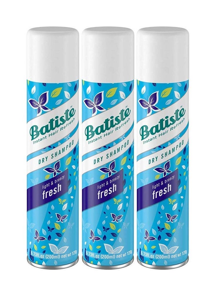 Batiste Shampoo Dry Fresh 6.73 Ounce (199ml) (3 Pack) - pzsku/Z33A5421199B8B3D1AE6EZ/45/_/1732267133/c55ea45b-eddb-498e-93a0-224147c7f0b1