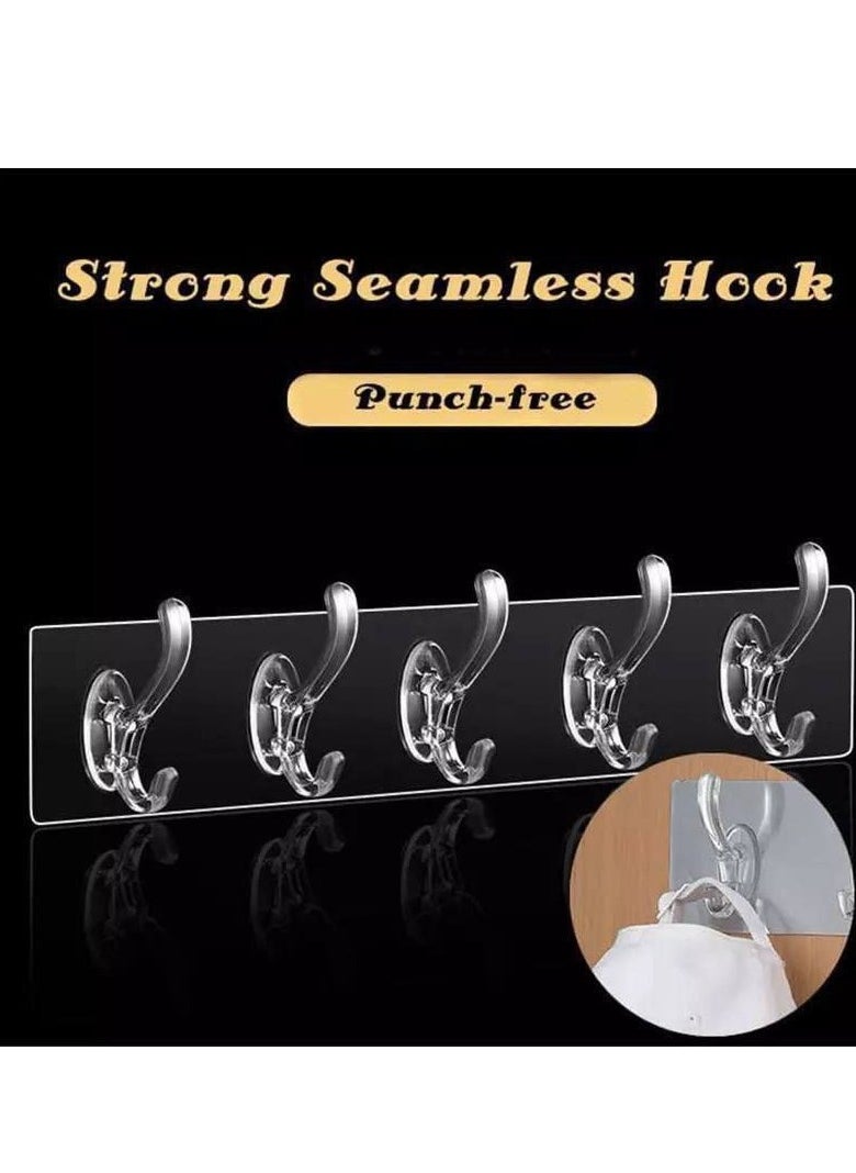 Generic Silicone Hook Hanger 6 Hooks, Multi-purpose  - Image 1