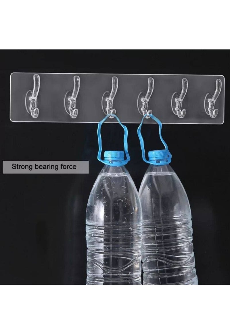 Generic Silicone Hook Hanger 6 Hooks, Multi-purpose  - Image 2