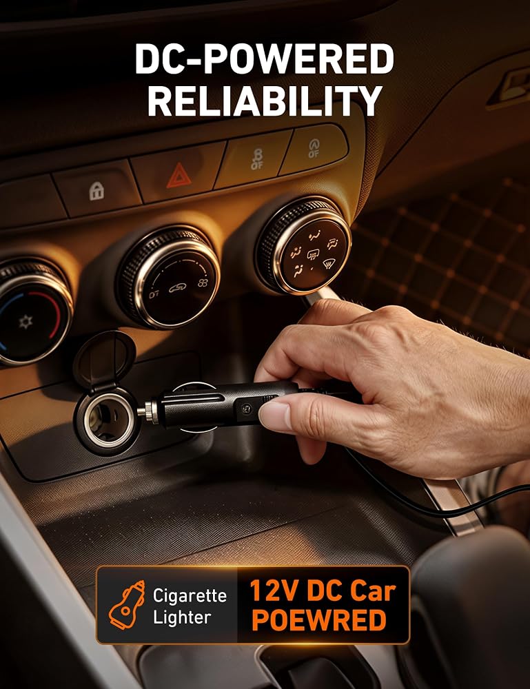 AstroAI Tire Inflator Air Compressor 12V DC Portable Car Air pump 150 PSI - Image 2