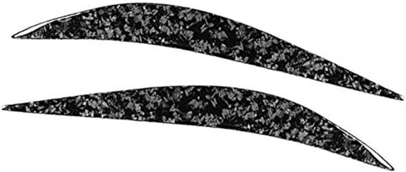 QASULER Carbon Fiber Headlight Eyelid Trim - Image 1