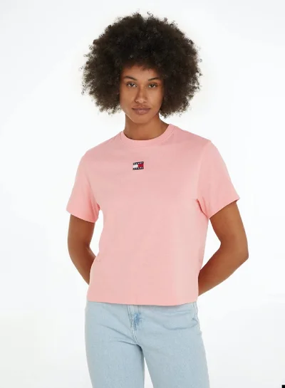 TOMMY JEANS Tommy Badge Classic Fit Boxy T-Shirt