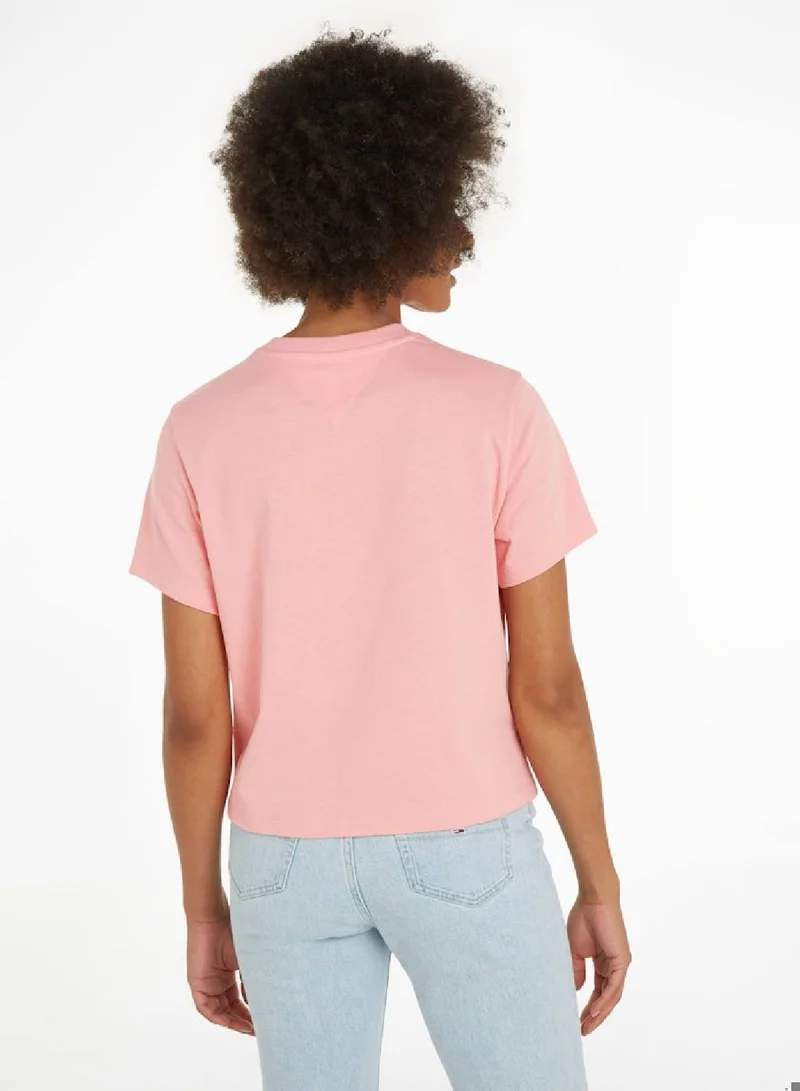 TOMMY JEANS Tommy Badge Classic Fit Boxy T-Shirt