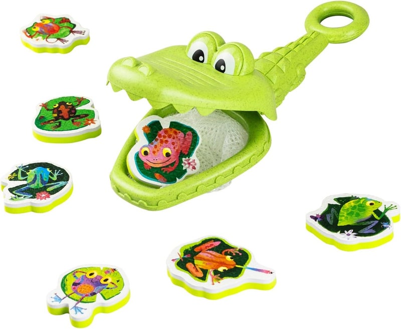 Tiger Tribe Croc Chasey Bath Toy - Image 1
