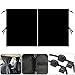 NATGIC Blackout Car Divider Curtains Baby Sunshade For Sedan SUV Windows Detachable Privacy Curtain For Travel Camping Nap Sleeping - Image 2