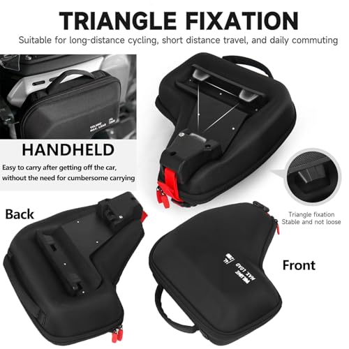 FWXEOZ NEW for R1300GS Motorcycle Radiator Cowl Bag Side Storage Bags Fits for BMW R 1300 GS Trophy Adventure 2024-2025 Motorcycle Accessories 4L Capacity Tool Package - Image 3