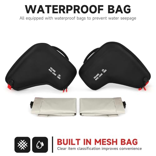 FWXEOZ NEW for R1300GS Motorcycle Radiator Cowl Bag Side Storage Bags Fits for BMW R 1300 GS Trophy Adventure 2024-2025 Motorcycle Accessories 4L Capacity Tool Package - Image 2