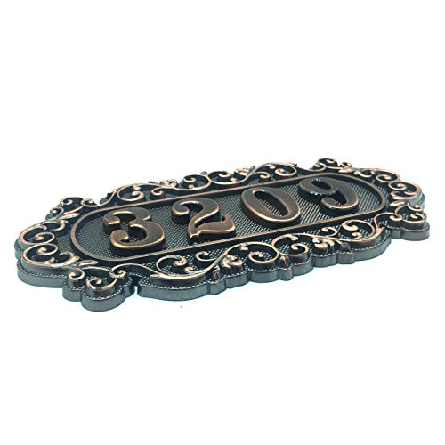 MGTECH Door Number Plate for Hotel, Apartment, Office, Students Dormitory and Public Facilities (Doorplate C + 14 numbers) - Image 2