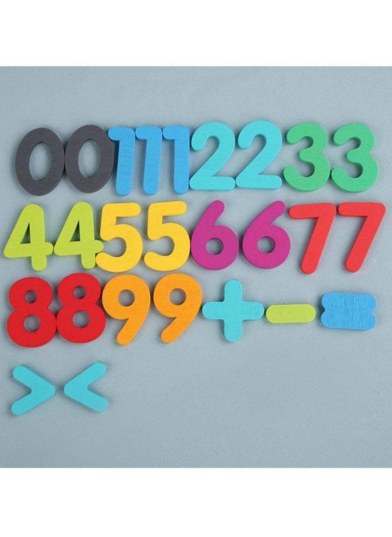 BAYBEE Baybee Wooden Mathematics Teaching Aid Puzzle for Kids, Wooden Toy with Numbers, Montessori Toys Ten Frame Set Board Games, Learning Educational Baby Toys Puzzle Block for Kids 3+ Years Boy Girl  - Image 3
