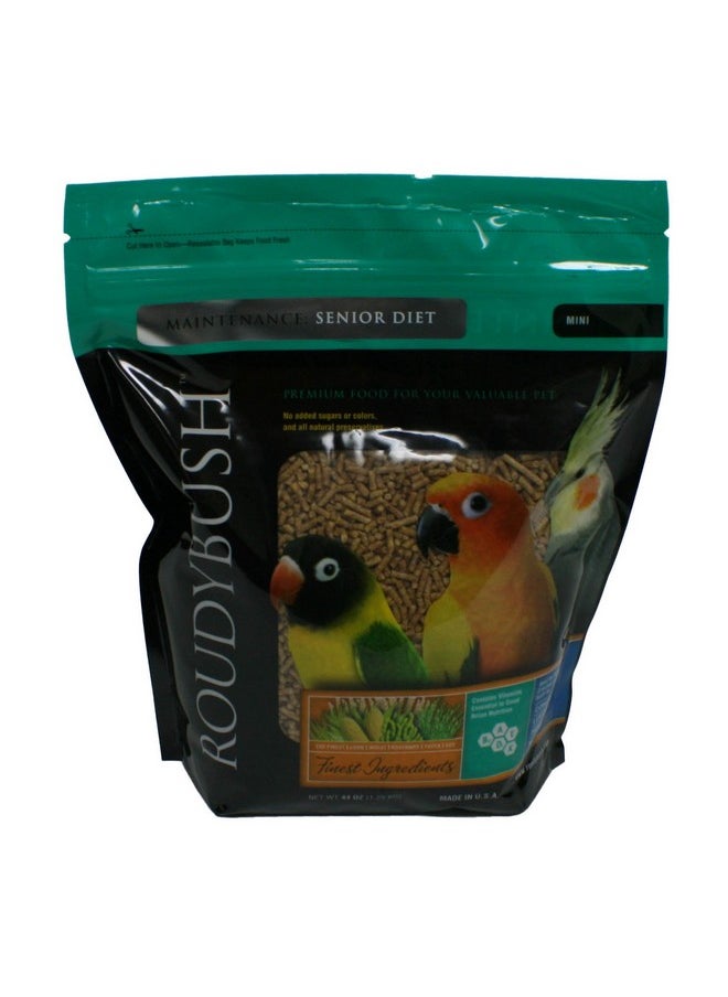 ROUDYBUSH Roudybush Senior Bird Diet, Mini, 44-Ounce  - Image 1