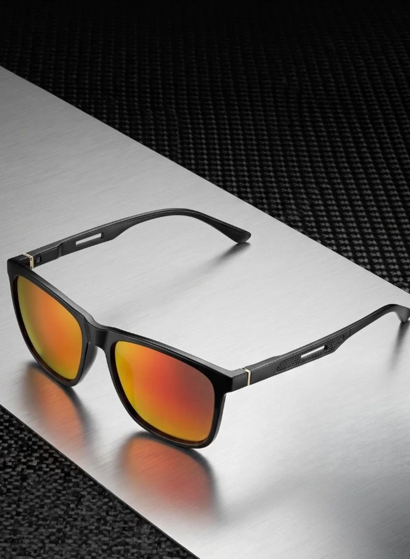 Thugfit  Orange Mirrored Sunglasses SHADES FOR EYES,POLARIZED  | Best Price UAE