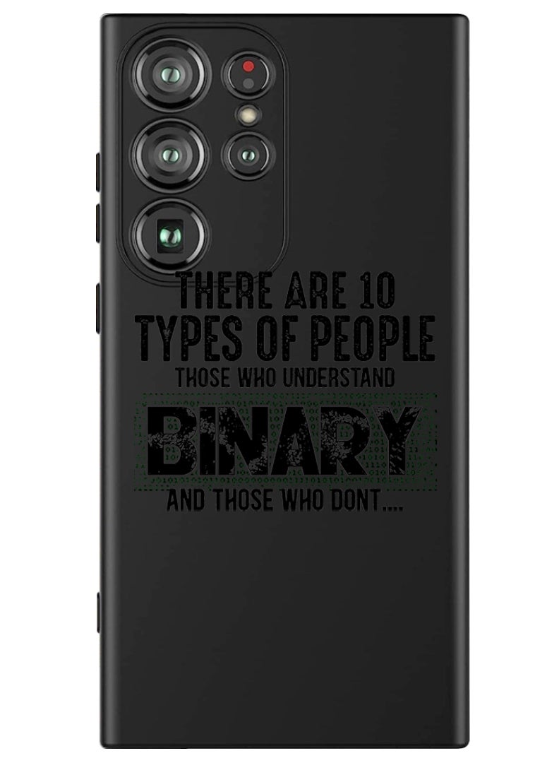 Theodor غطاء سليم واقي من السيليكون السائل مع حماية كاملة للجسم، مضاد للخدش وصدمات، لSamsung Galaxy S24 Ultra (أسود) - أسود ثنائي - Image 1