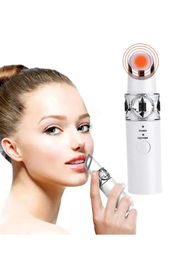 Prime by javaudan Facial Massage Pen Dark Circle Removal Vibration Wand Heat Import Instrument Lip Beauty Anti Sonic Stick Eye Massager  - Image 1