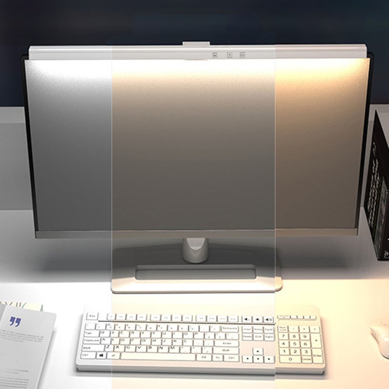 Computer Monitor Light Bar Reduce Eye Fatigue Touch Control LED Computer Monitor Lamp 60min Timing White - Image 4