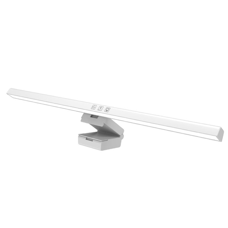 Computer Monitor Light Bar Reduce Eye Fatigue Touch Control LED Computer Monitor Lamp 60min Timing White - Image 3