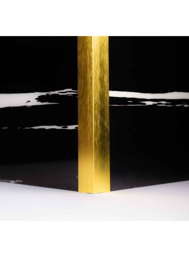 سي دي سي زوايا زينة المونيوم جاهزه مقاس 25*25 ملم - Image 1