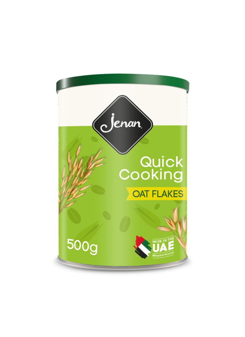 Jenan Quick Cooking Oat Flakes Tin - Image 1